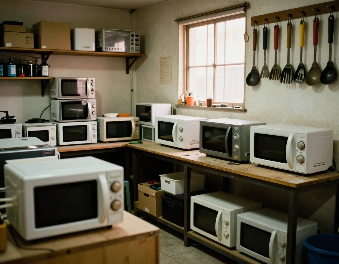 Mueble de taller con cajones y repuestos para reparaciones